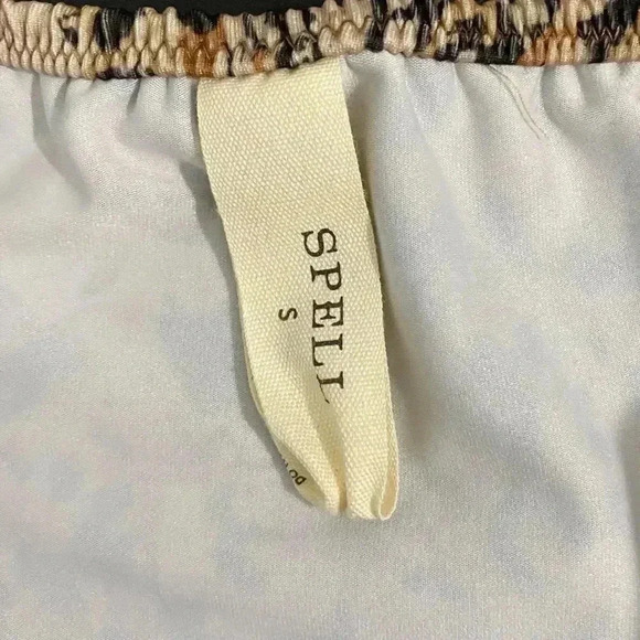 Spell & The Gypsy 1985 Honeycomb Bloomers New Abstract Animal Print - Picture 11 of 12